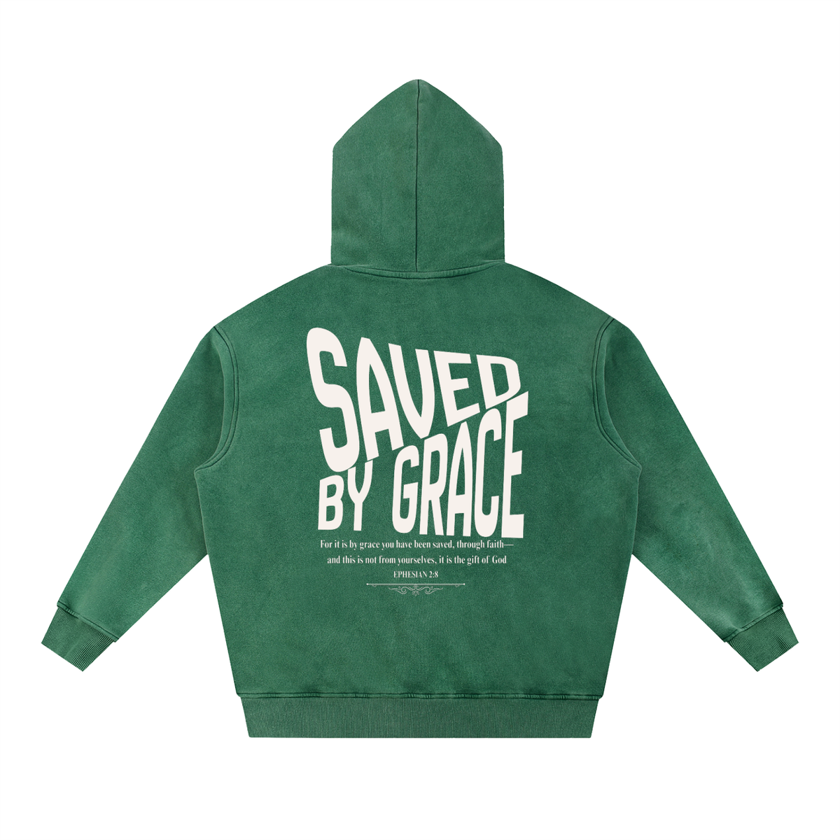 Snow Wash 'Saved By Grace' Hoodie
