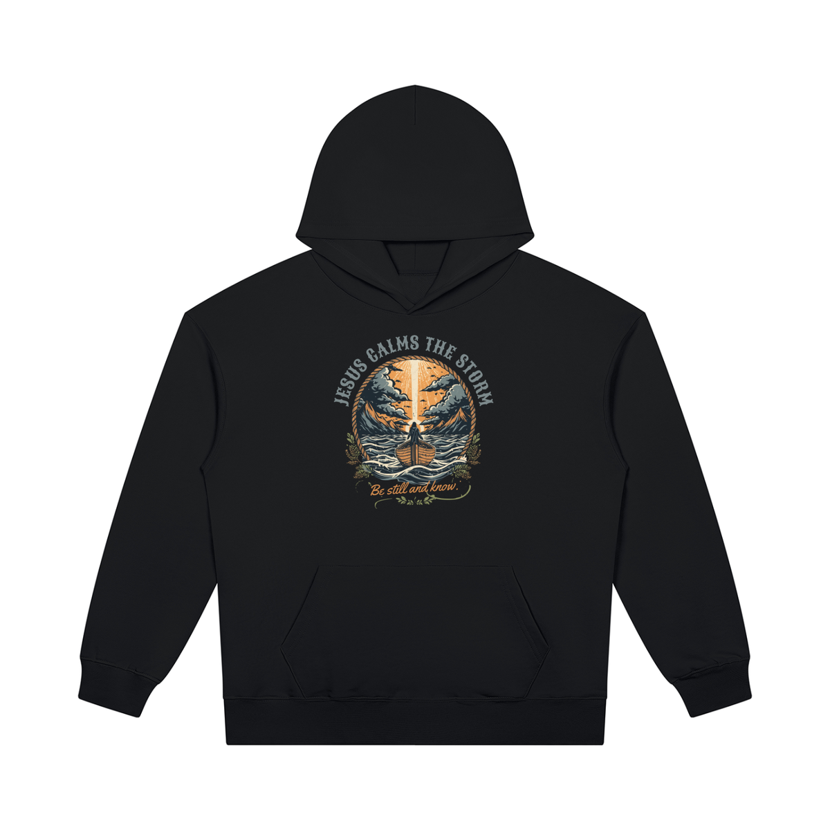 'Jesus Calms the Storm' Pullover Hoodie