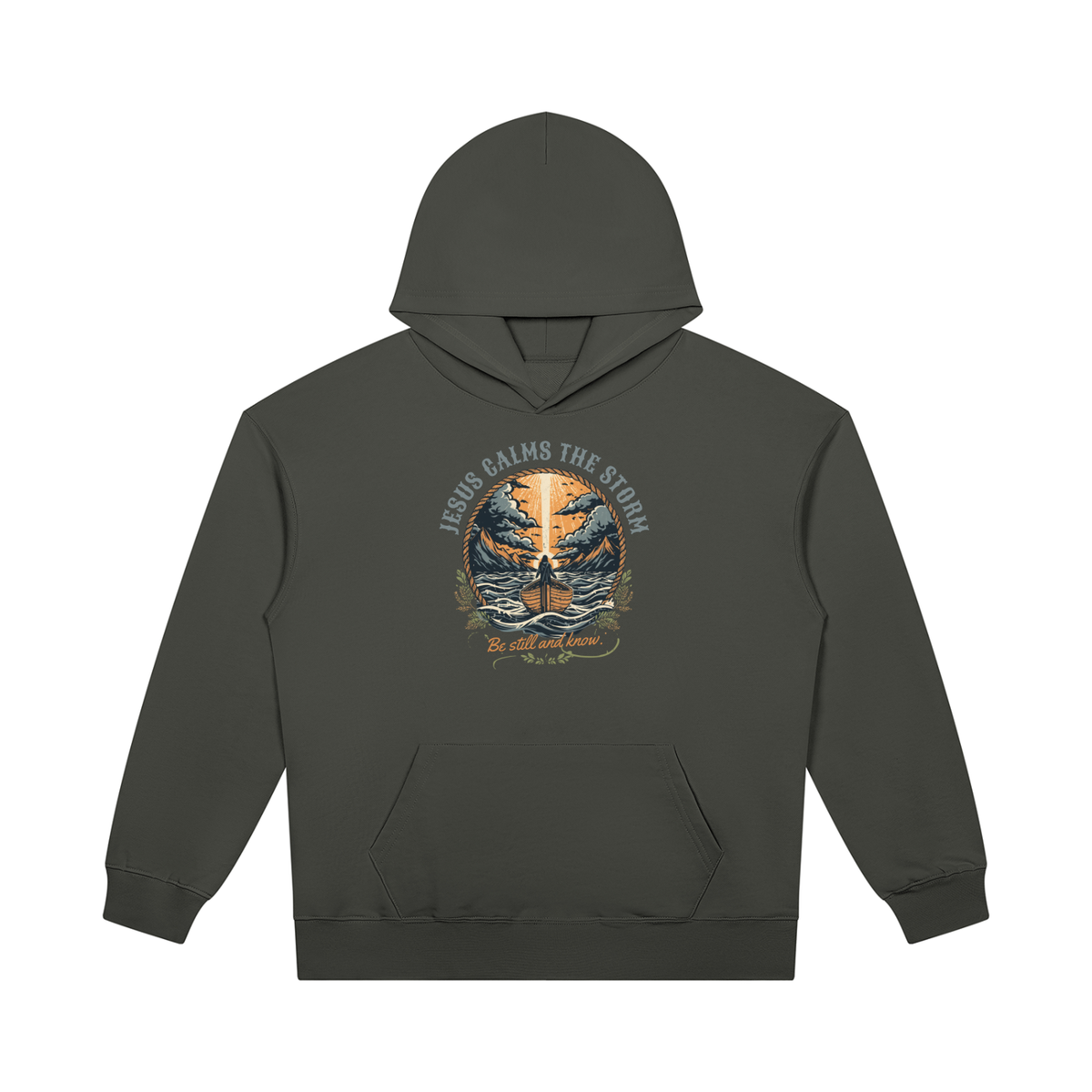 'Jesus Calms the Storm' Pullover Hoodie
