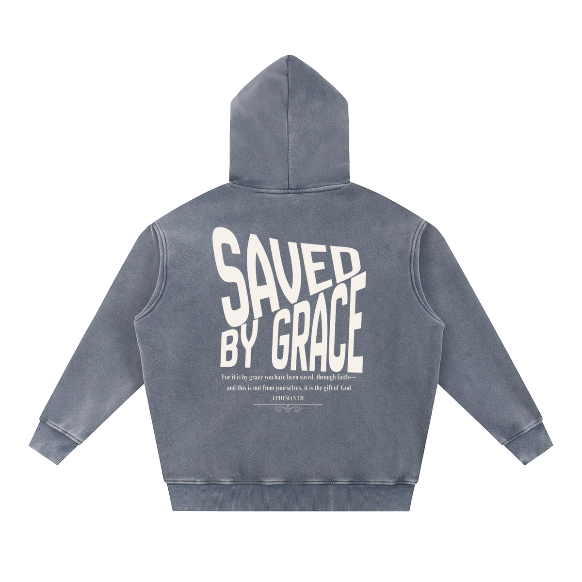 Snow Wash 'Saved By Grace' Hoodie