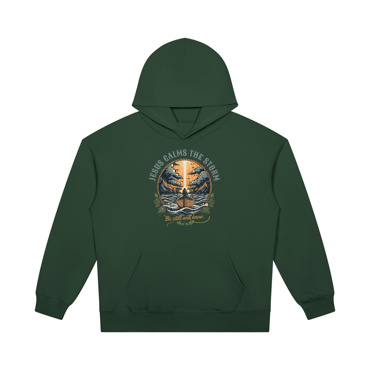 'Jesus Calms the Storm' Pullover Hoodie