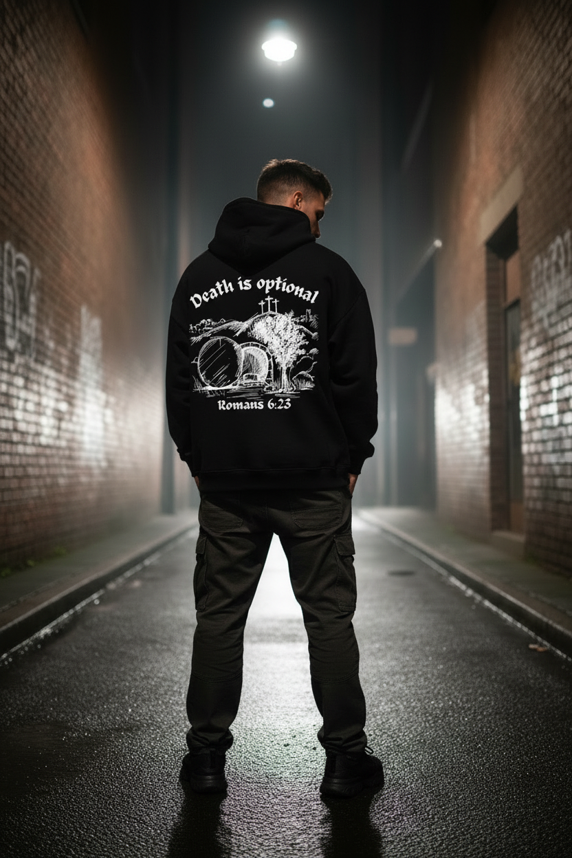 Death is Optional Back Print Lifestyle