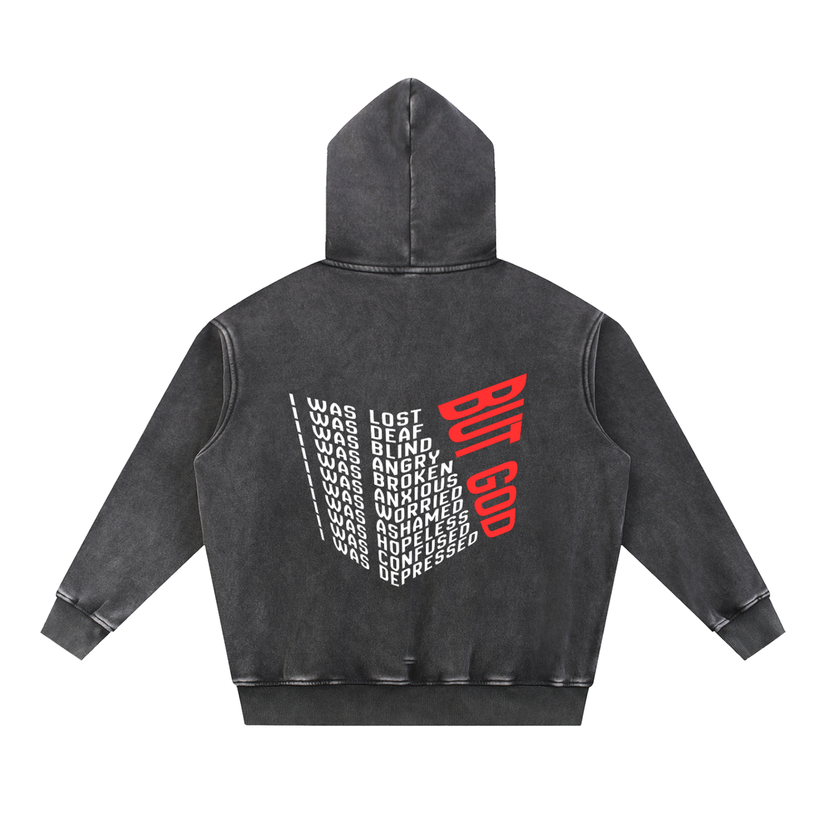 'But God' Oversize Hoodie